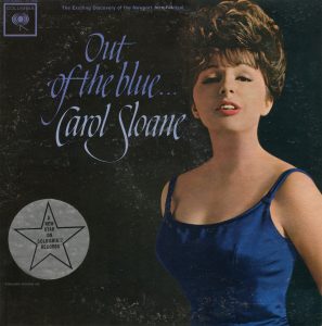 CAROL SLOANE OUT OF THE BLUE LP